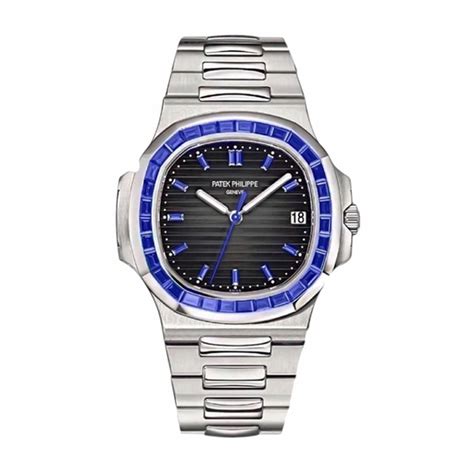 patek philippe sapphire|Patek Philippe Nautilus 5711/111P.